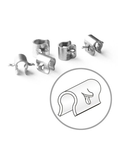 SL8 CABALLITO ACERO INOX.25uds