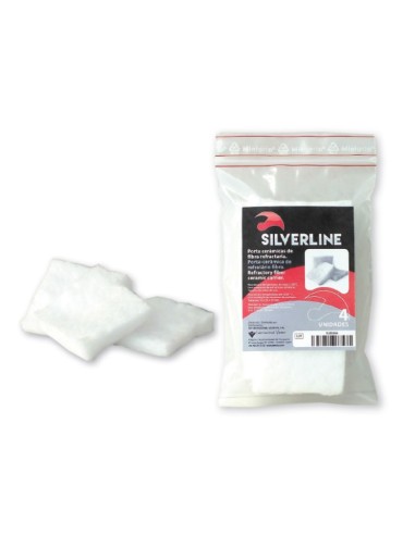 PORTACERAMICA FIBRA REFRACTARIA 4u.