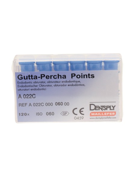 Puntas de GuttaPercha ISO 120uds.