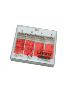 Puntas Auxiliares GuttaPercha 120uds. 2