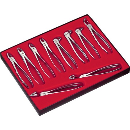 Juego de 10 Fórceps Liquid Steel LS100