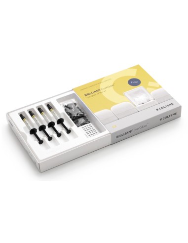 Brilliant Everglow Flow Intro Kit Composite Híbrido 4 jeringas 2gr.