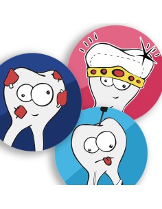 Stickers Molares Surtido 6u