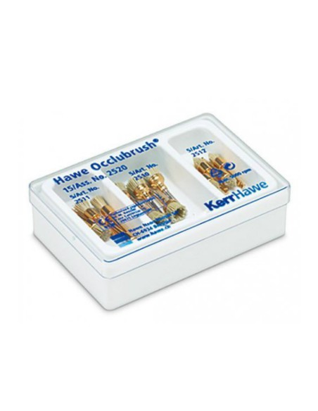 Occlubrush Cepillos Pulido y Acabado Kit Surtido 15uds. de Hawe Neos