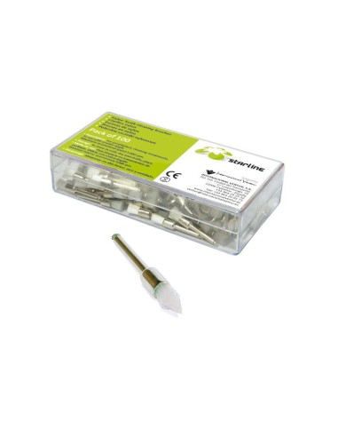 Cepillo Profilaxis Nylon Punta 100 Uds. de Starline