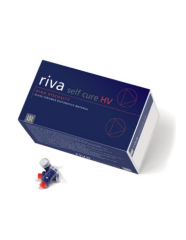 Riva Self Cure HV Cemento Ionómero 50 cápsulas de SDI