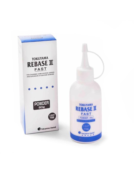 Tokuyama Rebase II Fast Reposición Polvo 80gr. de Tokuyama Dental