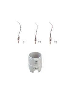 Kit 3 Puntas para Ultrasonido Neumático Sonic-L + Llave