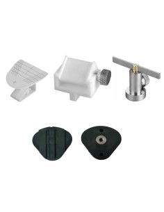 Kit Accesorios + Placas para Articulador Facial 7 piezas