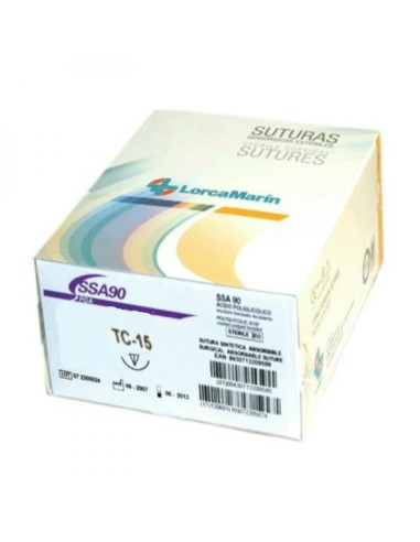 Sutura Sint. Absorb. SSA90 TC-15 36 und