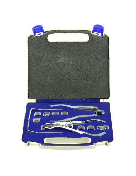 Kit Aislamiento Ivory: Perforador + Portaclamps + 8 Clamps