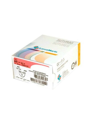 Sutura Nylon TC-10 4/0 No Absorbible 50uds. de Lorca Marin