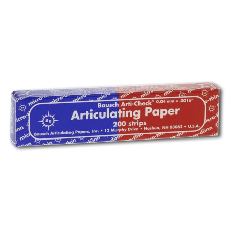 Papel Articular BK 80 azul/rojo 40 micras 