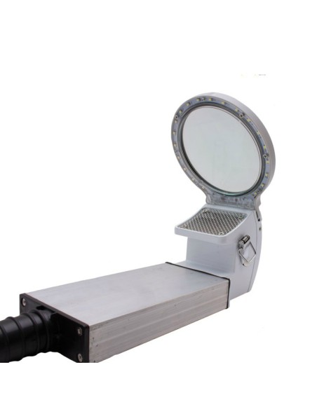 Lupa para Puesto de Trabajo con Luz LED