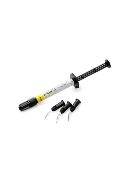 Brilliant Everglow Flow Composite Híbrido Jeringa Reposición 2gr.