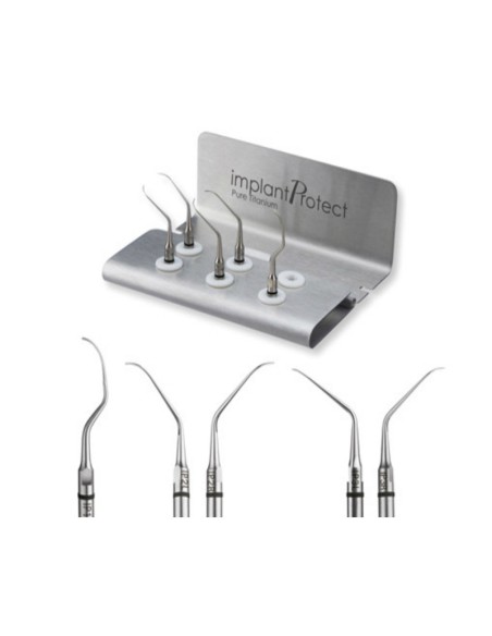 Kit ImplantProtect Titanio Limpieza Implantes 5 insertos + Llave