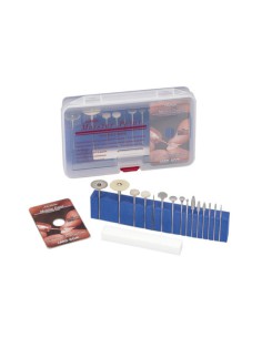 Meister Point Kit Fresas Diamante 15 uds.