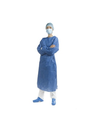 Bata Microfibra SMS Estéril Expo 12uds. de Alle Dental