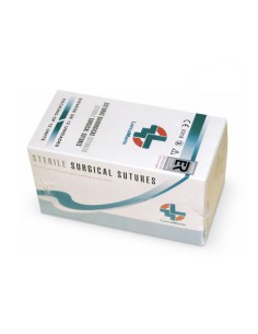 Sutura Seda TB-15 no Absorbible con Aguja Matte 12uds.