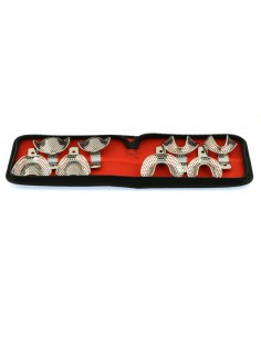 Juego Cubetas Perforadas Impresión Dental 8 uds.