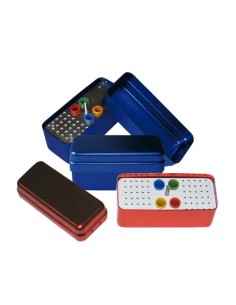 Endo Box Caja Esterilización Fresas y Limas 64 Hoyos