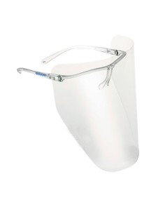 Gafas Protección con Puente Soporte + 20 Viseras Largas Desechables