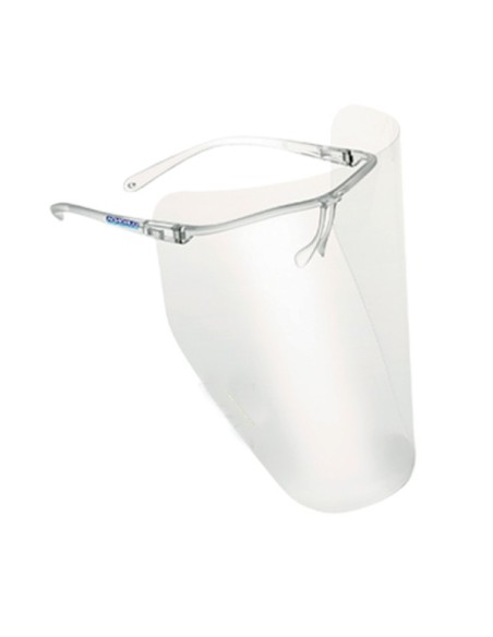 Gafas Protección con Puente Soporte + 20 Viseras Largas Desechables