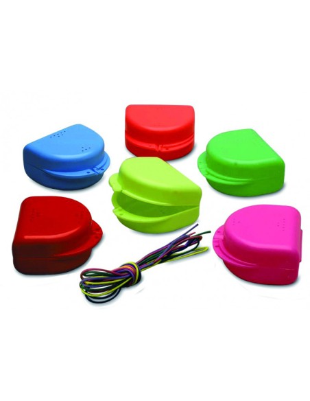 Cajas para Prótesis y Ortodoncia Colores Surtido Mestra