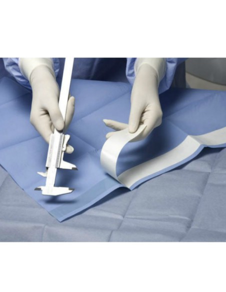 Talla Estéril Cirugía con Adhesivo 75X90cm. 50u.